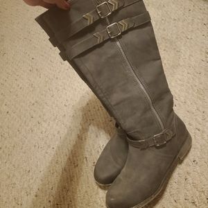 Wide calf boots